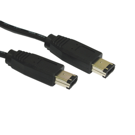 2m Firewire 6 Pin (M) to 6 Pin (M) Cable