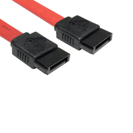 0.45m SATA v2 Data Cable - Straight to Straight