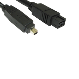2m Firewire 9 Pin to 4 Pin Cable