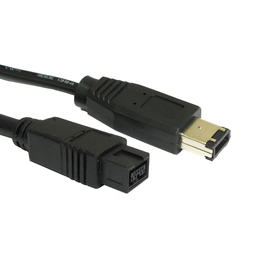 2m Firewire 9pin to 6 pin Cable