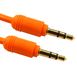 1.2m 3.5mm Stereo Cable - Orange