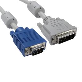 2m DVI-A (M) to SVGA (M) Cable