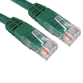 0.5m Cat6 Full Copper UTP 24awg RJ45 Ethernet Cable (Green)