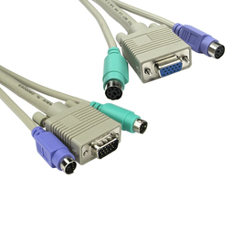 3m 2x M-F PS/2 & 1x SVGA M-F KVM Cable