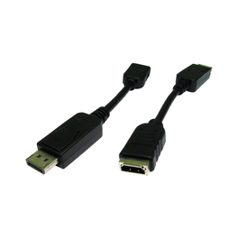 DisplayPort to HDMI Leaded Adapter