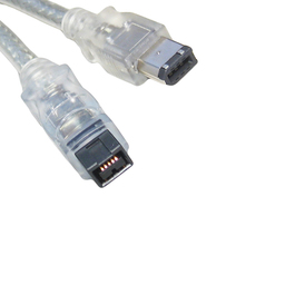 2m Firewire 9 Pin (M) to 6 Pin (M) Cable