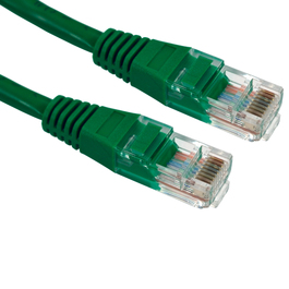 0.25m Cat5e Patch Cable - Green