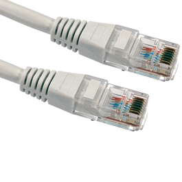 0.25m Cat5e Patch Cable - White