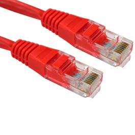 1m Cat5e Patch Cable - Red