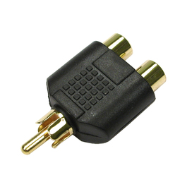 One RCA to Two RCA Adapter