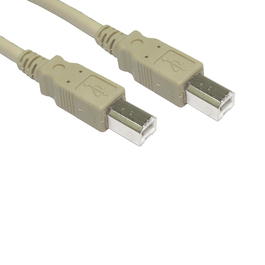5m USB 1.1 Type B (M) to Type B (M) Data Cable