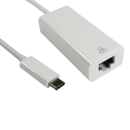 15cm Leaded USB Type C (M) to Gigabit Ethernet Adapter