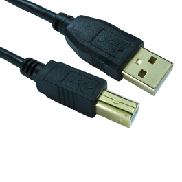 2m USB2.0 Type A (M) to Type B (M) Cable
