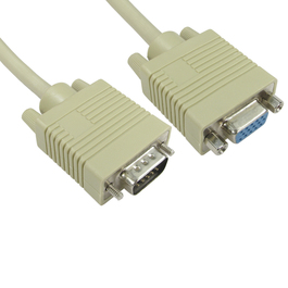 25m SVGA Extension Cable - Beige