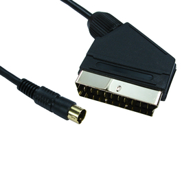1.5m SCART to SVHS Cable
