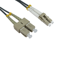 0.5m OM1 Fibre Optic Cable, LC - SC