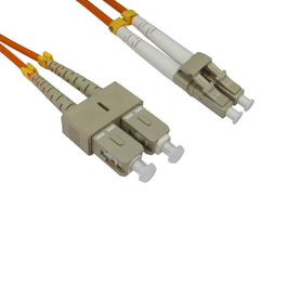 0.5m OM2 Fibre Optic Cable LC - SC