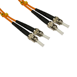 0.5m OM2 Fibre Optic Cable ST - ST