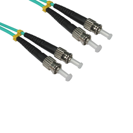 0.5m OM3 Fibre Optic Cable ST-ST