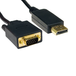 2m DisplayPort to SVGA Cable