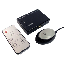 3 Port HDMI Switch with Remote