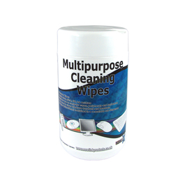 MULTIPURPOSE CLEANING WIPES 100PK ALCOHOL FREE B/Q 24