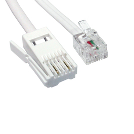 3m BT M - RJ11 M 2 WIRE X/O Modem Cable (White)