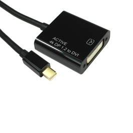 Mini DisplayPort V1.2 to DVI-D Adapter, 4k (Active)