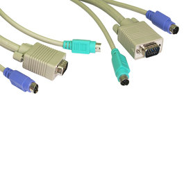 PS/2 & SVGA KVM Cable