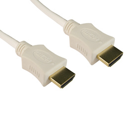 0.5m High Speed HDMI with Ethernet Cable - White