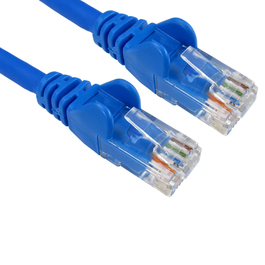 1m Cat6 Snagless LSOH LSZH CCA UTP 24awg RJ45 Ethernet Cable (Blue)