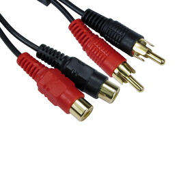 3m Two RCA Extension Cable