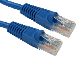 0.5m Snagless Cat6 Patch Cable - Blue