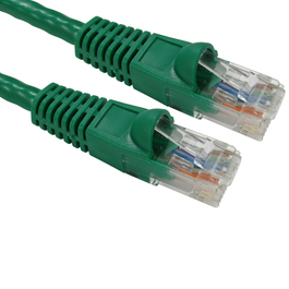 0.5m Snagless Cat6 Patch Cable - Green