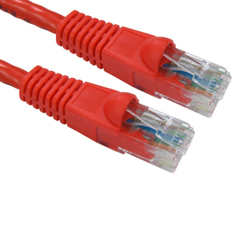 0.5m Snagless Cat6 Patch Cable - Red