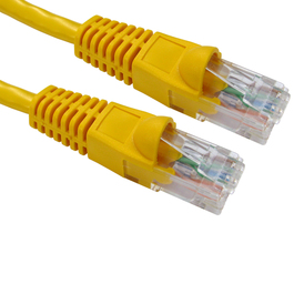 0.5m Snagless Cat6 Patch Cable - Yellow