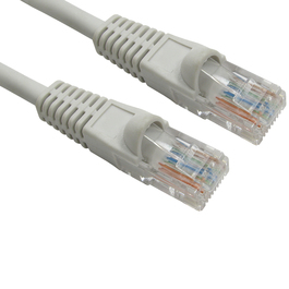 0.5m Snagless Cat6 LSZH Patch Cable - Grey