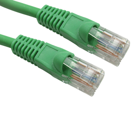 0.5m Snagless Cat6 LSZH Patch Cable - Green