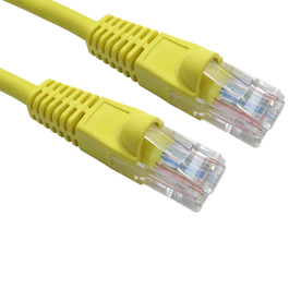 0.5m Snagless Cat6 LSZH Patch Cable - Yellow